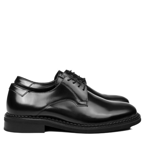 Pantofi negri piele naturala lacuita 4ve78