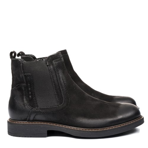 Ghete negre piele naturala mveh402h24