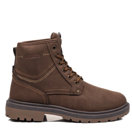 Carrera, ghete dark brown cveam75904p