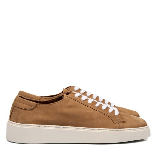 Pantofi sport maro piele naturala mves-638r05