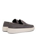 MOCASINI GRI PIELE NATURALA MVES-638R03