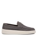 MOCASINI GRI PIELE NATURALA MVES-638R03