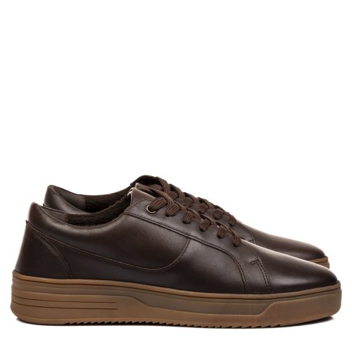 Pantofi sport maro piele naturala aved-26