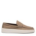 MOCASINI TAUPE PIELE NATURALA MVES-638R03