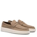 MOCASINI TAUPE PIELE NATURALA MVES-638R03