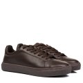 PANTOFI SPORT MARO INCHIS PIELE NATURALA MVES115R01