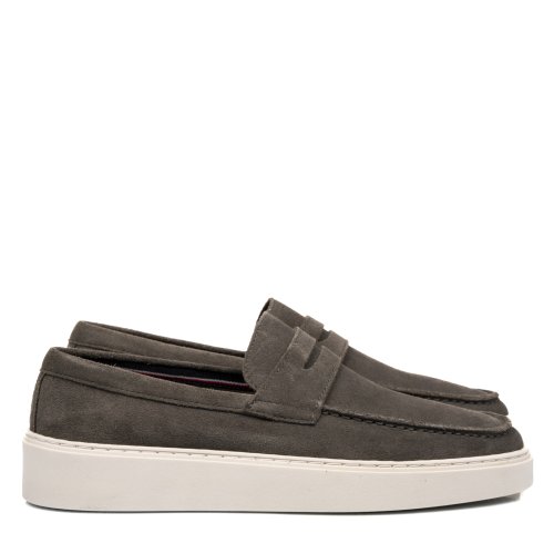Mocasini verzi piele naturala mves-638r03