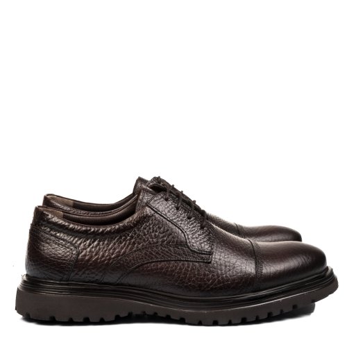 Pantofi maro piele naturla 1ve105