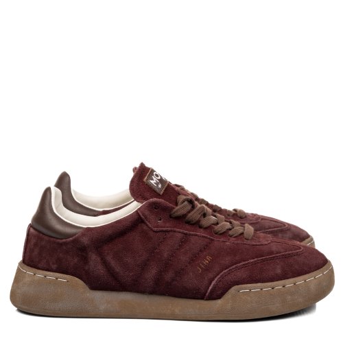 Mono way, pantofi sport visinii piele naturala intoarsa jiha