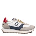 MONO WAY, PANTOFI SPORT ALBI PIELE NATURALA INTOARSA RIDER
