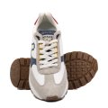 MONO WAY, PANTOFI SPORT ALBI PIELE NATURALA INTOARSA RIDER