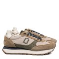 MONO WAY, PANTOFI SPORT BEJ PIELE NATURALA INTOARSA RIDER