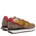 MONO WAY, PANTOFI SPORT GALBENI PIELE NATURALA INTOARSA RUNNER