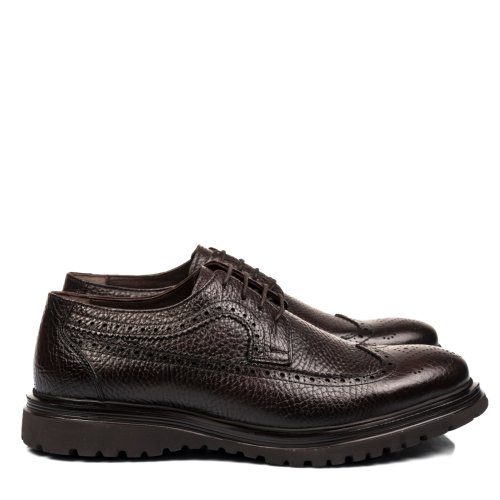 Pantofi maro piele naturala 1ve116