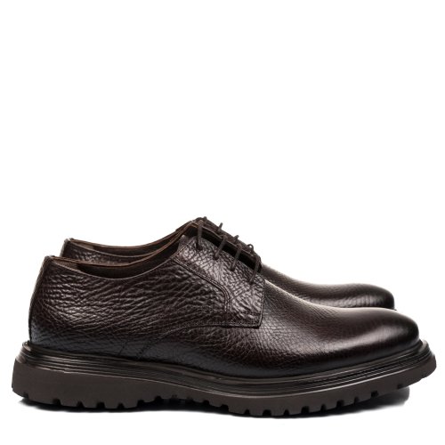 Pantofi maro piele naturala 1ve111