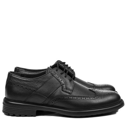 Pantofi negri piele naturala 1ve434