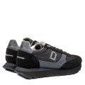 MONO WAY, PANTOFI SPORT NEGRI PIELE NATURALA INTOARSA RIDER