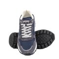 MONO WAY, PANTOFI SPORT ALBASTRI PIELE NATURALA INTOARSA RUNNER