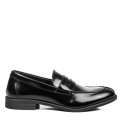 MOCASINI NEGRI PIELE NATURALA LACUITA MS464R11