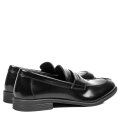 MOCASINI NEGRI PIELE NATURALA LACUITA MS464R11