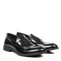 MOCASINI NEGRI PIELE NATURALA LACUITA MS464R11