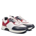 PANTOFI SPORT ALBI PIELE NATURALA 0VE800