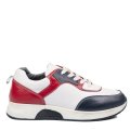 PANTOFI SPORT ALBI PIELE NATURALA 0VE800