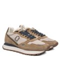 MONO WAY, PANTOFI SPORT BEJ PIELE NATURALA INTOARSA RUNNER