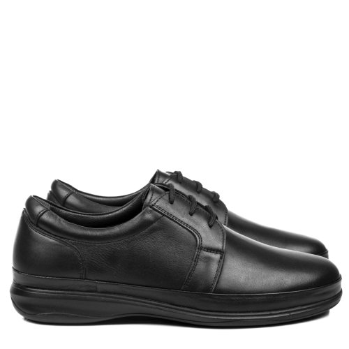 Pantofi negri piele naturala 3ve502