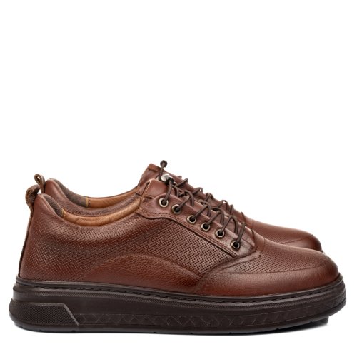 Pantofi maro piele naturala 1ve326