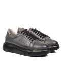 PANTOFI SPORT GRI PIELE NATURALA 5VE025