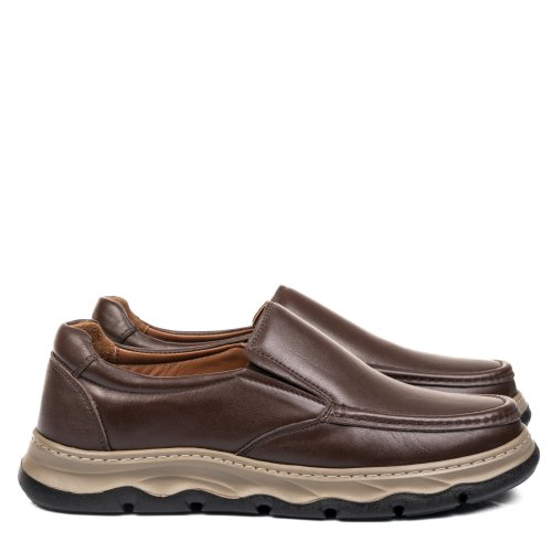 Pantofi maro piele naturala 2ve230