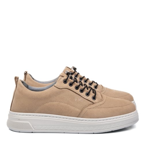 Pantofi bej piele naturala 1ve326