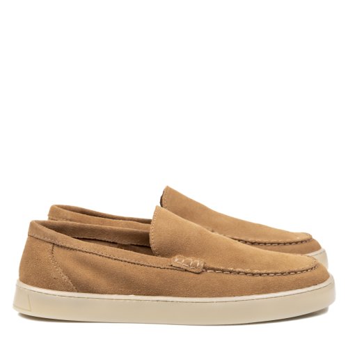 Mocasini camel piele naturala intoarsa wveb02-2201