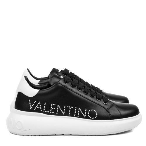 Valentino, pantofi sport negri piele naturala 9ve5b2302