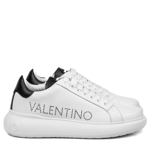 Valentino, pantofi sport albi piele naturala 9ve5b2302