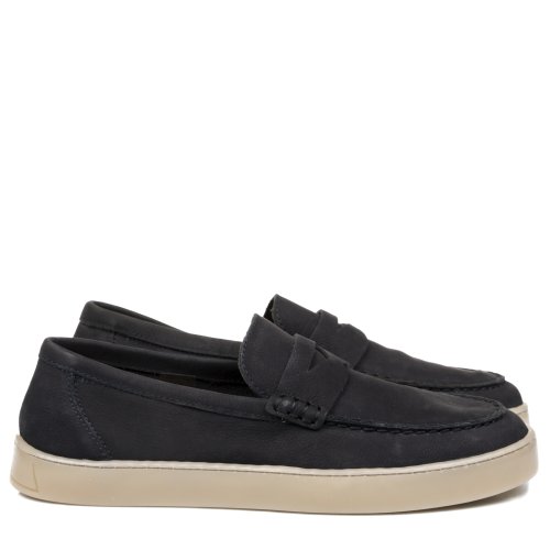 Mocasini bleumarin piele naturala wveb022202