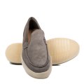 MOCASINI GRI PIELE NATURALA INTOARSA WVEB02-2201