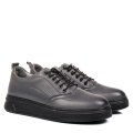 PANTOFI GRI PIELE NATURALA 1VE326