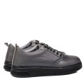 PANTOFI GRI PIELE NATURALA 1VE326