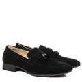 MOCASINI BLACK SUEDE AVE18