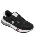 U.S. GRAND POLO, PANTOFI SPORT BLACK WHITE GPM45200J