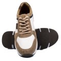 PANTOFI SPORT BEJ ALB PIELE NATURALA FLEXMAX-05