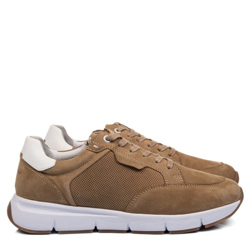 Pantofi sport bej piele naturala 0ve235-2