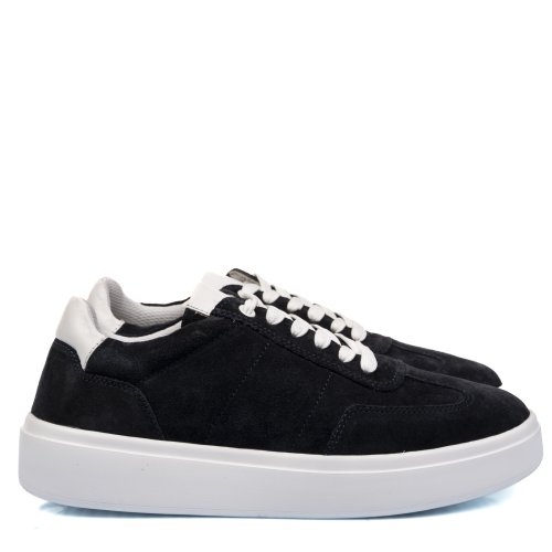 Pantofi sport bleumarin piele naturala intoarsa mved-01