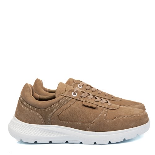 Pantofi sport bej piele naturala vveesta09