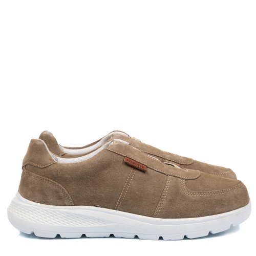 Pantofi sport camel piele naturala intoarsa vveesta-35