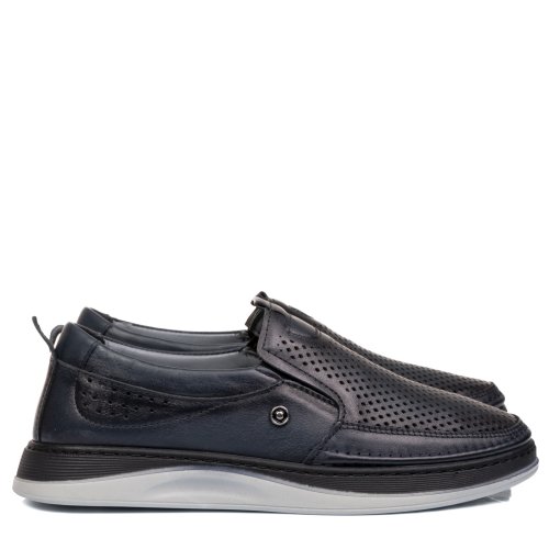 Mocasini bleumarin piele naturala 4ve075