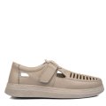 ESPADRILE BEJ PIELE NATURALA 2VE88