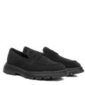 MOCASINI NEGRI PIELE NATURALA INTOARSA 4VE81